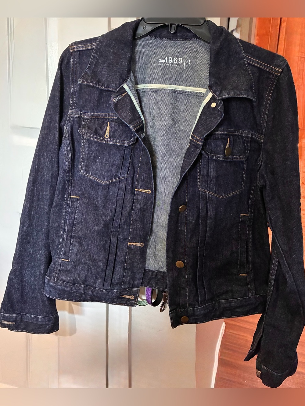 GAP 1969 Rare Vintage Denim Jacket. Size Large. Type 2 Trucker.